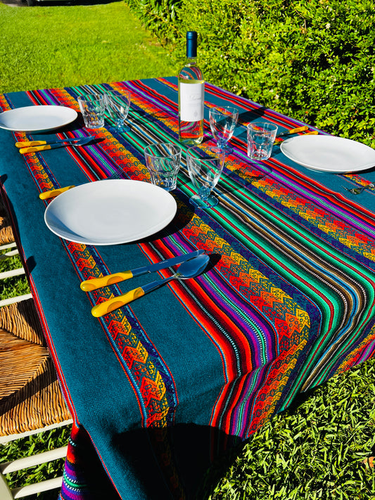 Tischdecke smaragdgrün L