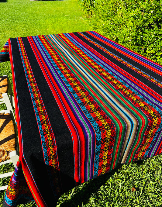 Tischdecke schwarz L