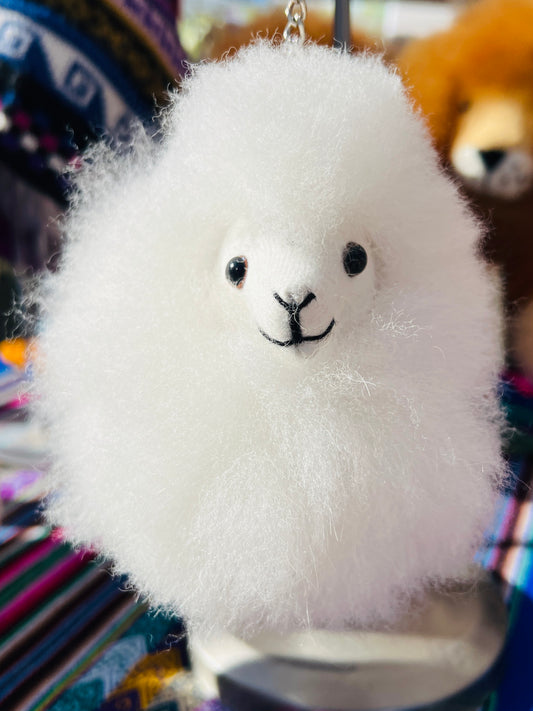 Schlüsselanhänger Wolky Baby Alpaka Wolle