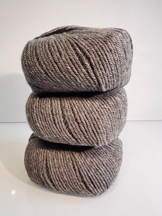 Wolle luxuriös Baby Alpaka Taupe