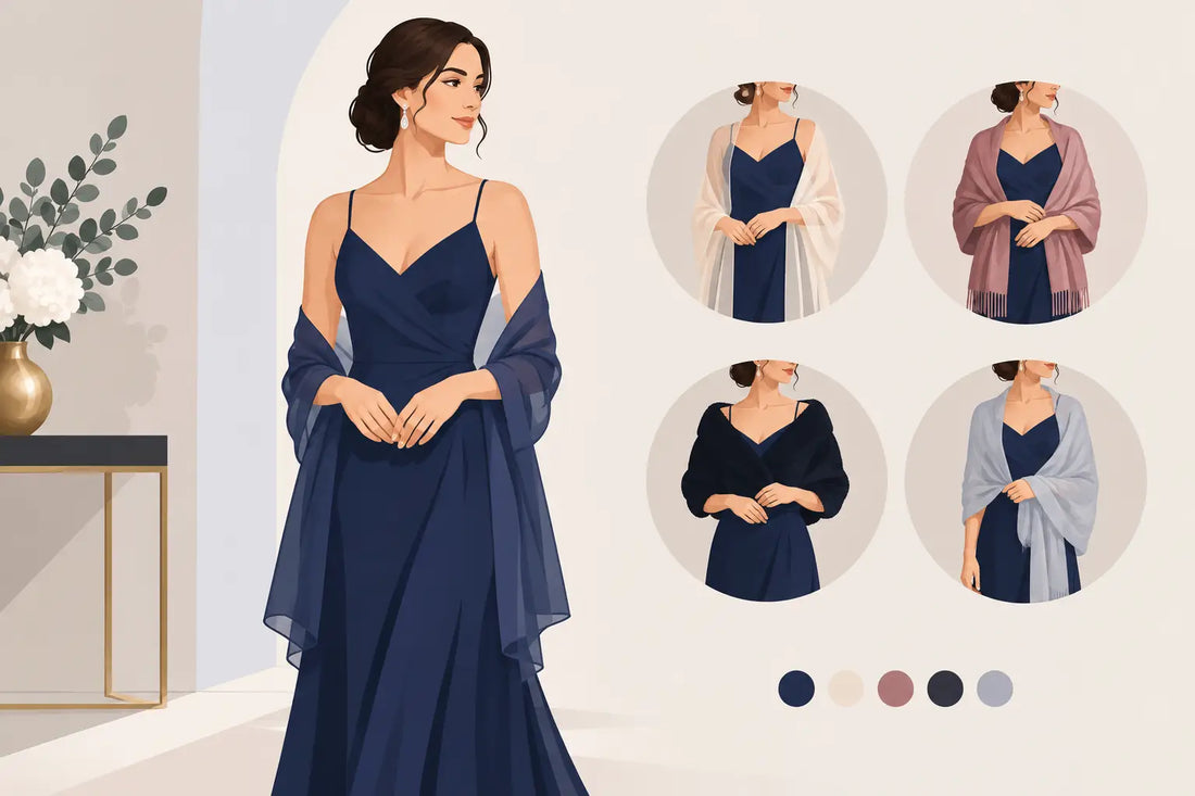 Stola für ein Abendkleid auswählen: So gelingt’s