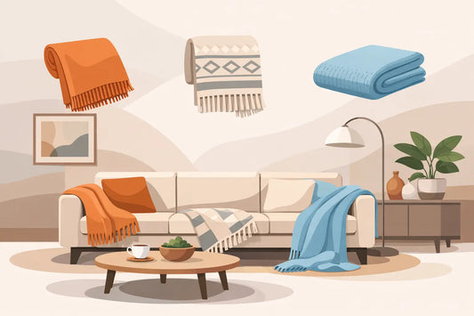 Welche Decke fürs Sofa passt zu Ihrem Stil?