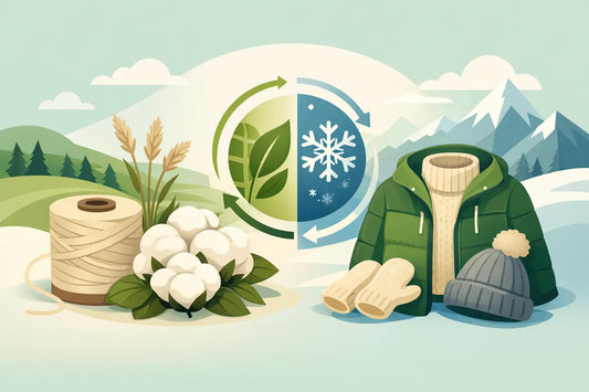 Nachhaltige Naturfaser für Winterkleidung wählen