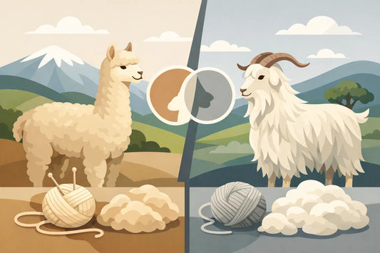 Alpaka Wolle vs Cashmere: Was ist besser?
