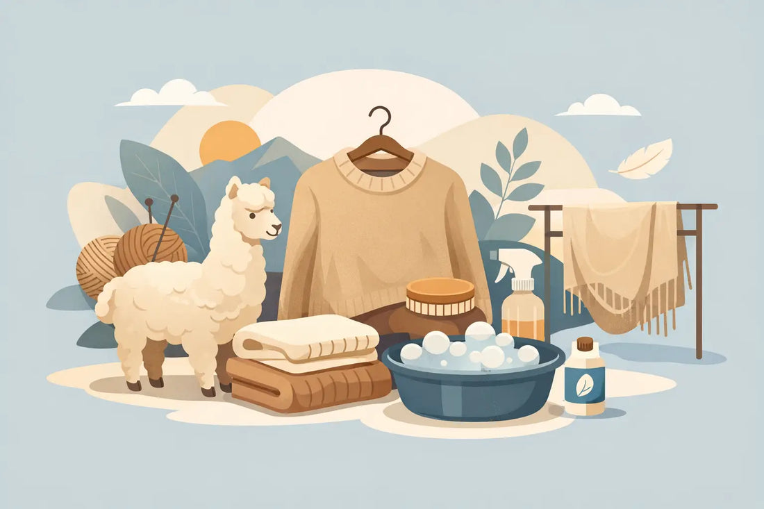 Alpaca Wool Care Tips für feine Lieblingsstücke