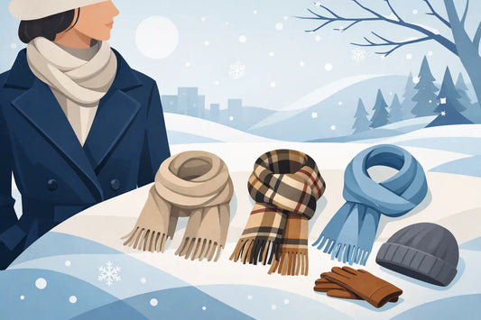 Welcher Schal passt zu Ihrem Wintermantel?