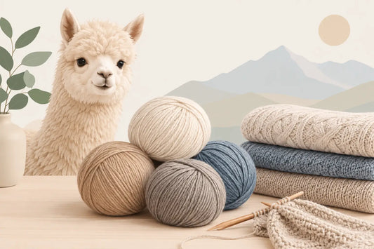 Baby Alpaca Yarn Review für feine Strickstücke