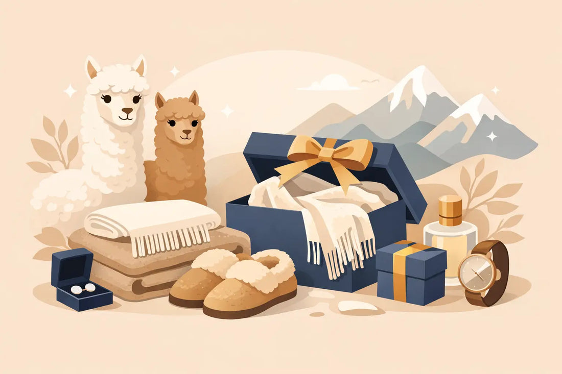 Luxus Geschenk aus Alpaka Wolle finden