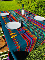 Tischdecke smaragdgrün L