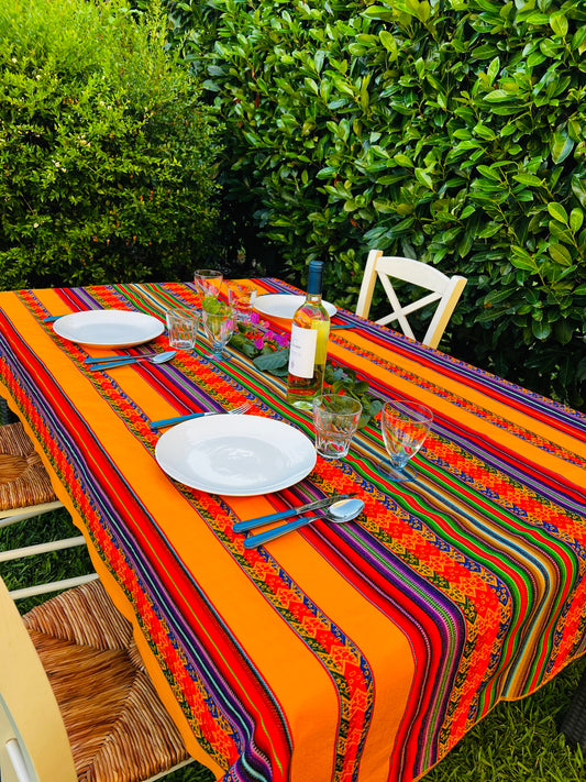 Tischdecke Gelb L