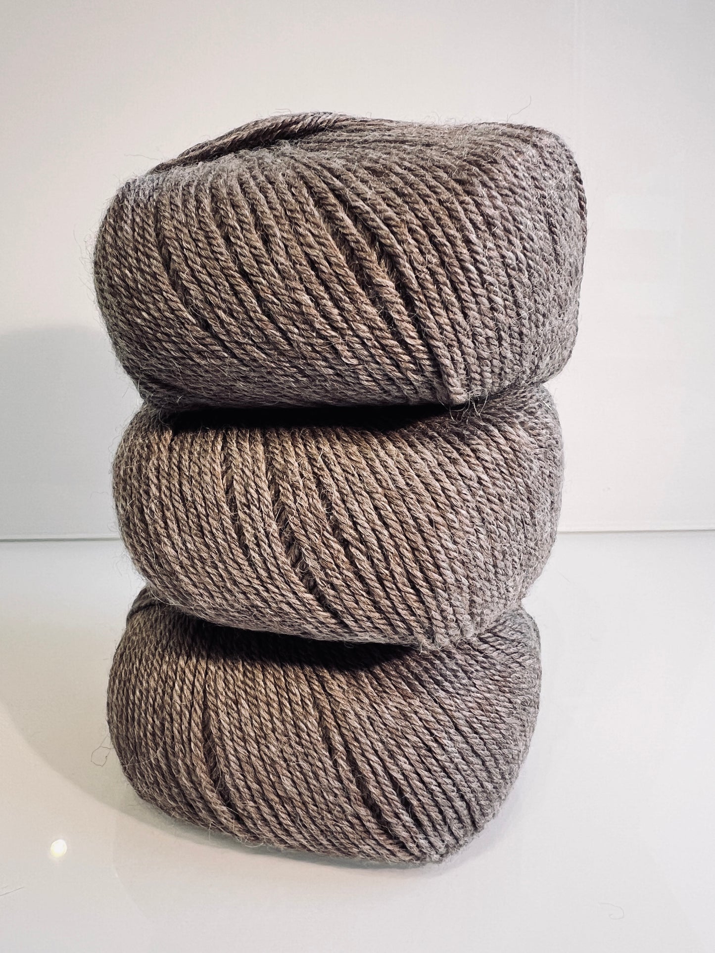 Wolle luxuriös Baby Alpaka Taupe
